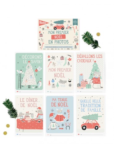 Livret "Mon premier Noël" - cartes Milestone 